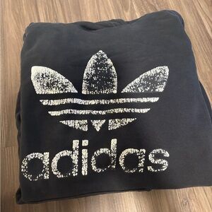 Adidas Vintage Black Sweatshirt